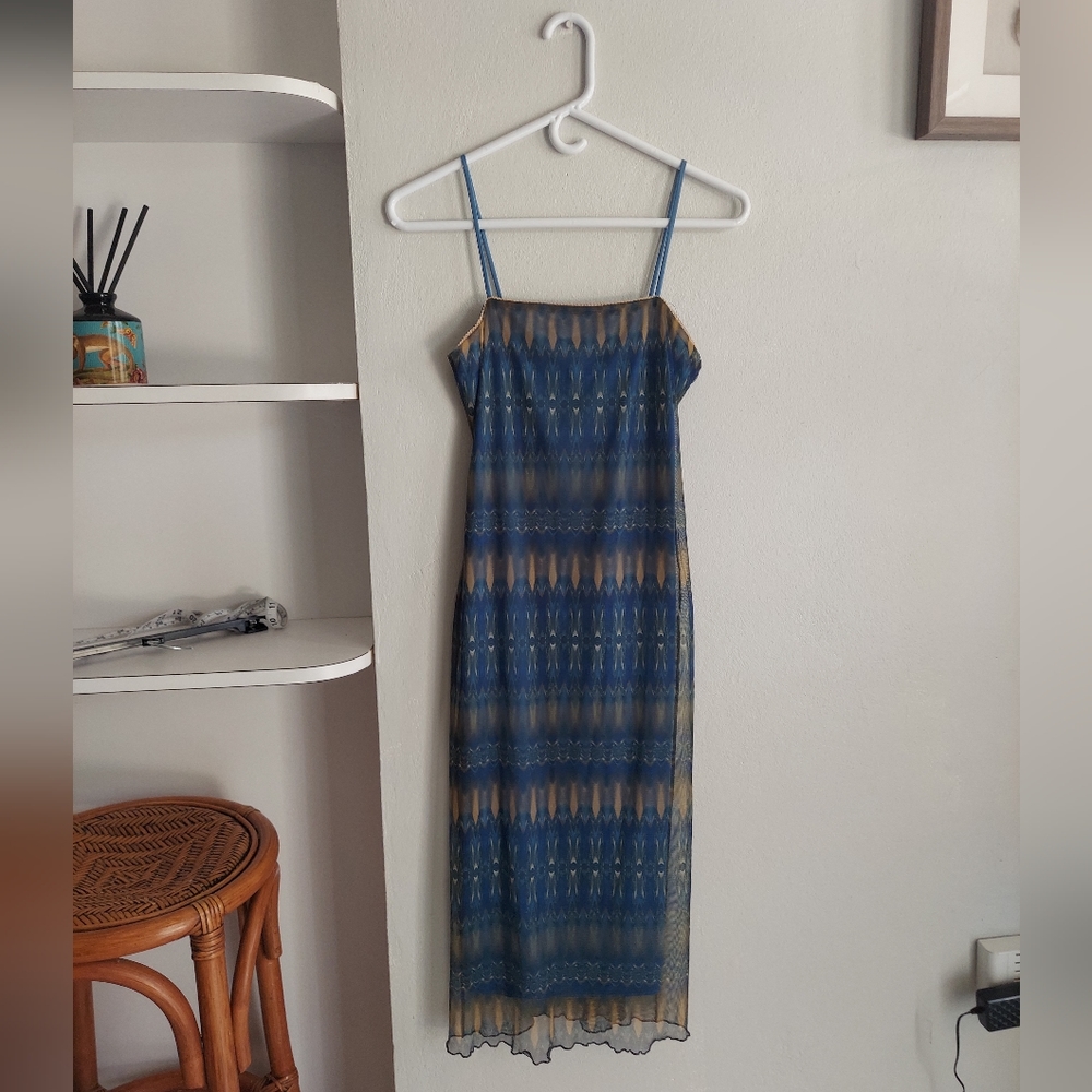 Late 90s Midi Mesh Dress